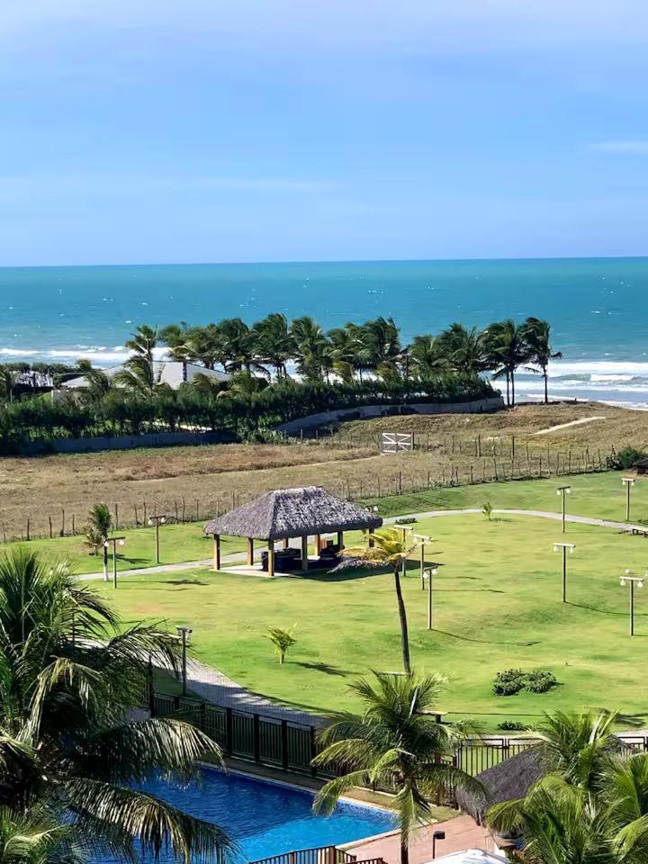 Beach Living - Ap Cobertura Vista Mar Aparthotel Aquiraz Bagian luar foto